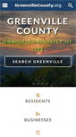 Mobile Screenshot of greenvillecounty.org